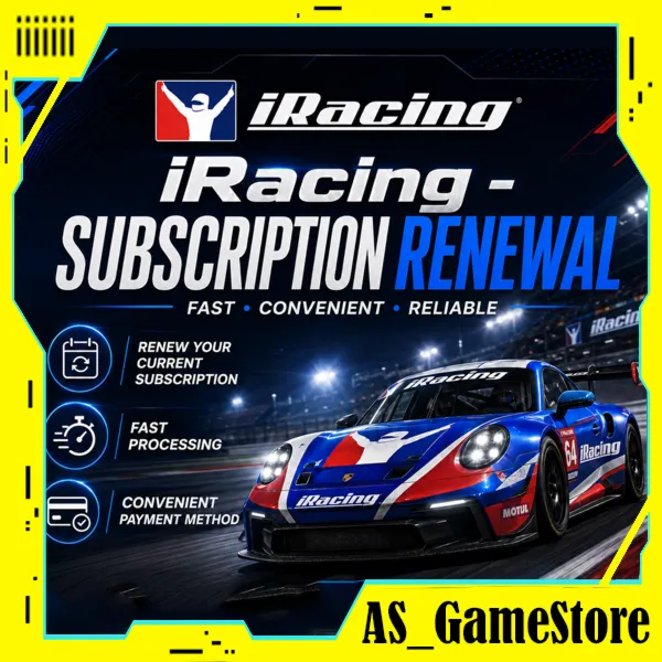 🟢 Продление подписки iRacing / Айрейсинг