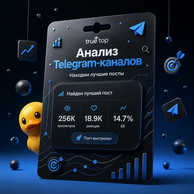 Анализ Telegram-канала — что реально зашло аудитории