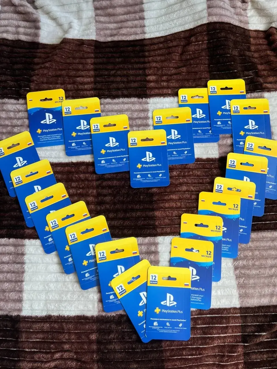 Подписка Playstation Plus PSN Россия 12 месяцев PS RU