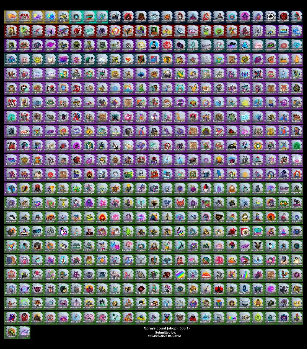 Мгновенный доступ • FN (все платформы) • 377 skins • 2450 VB • Полный доступ
