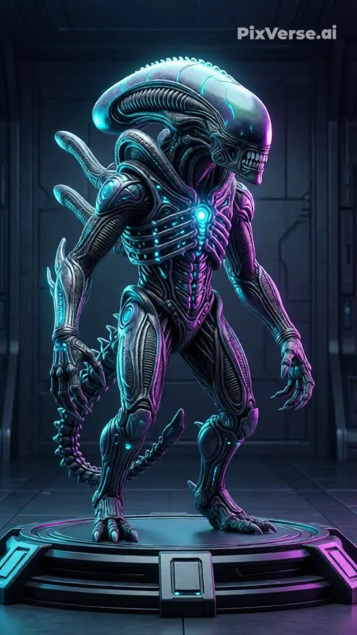 3D Модель: Инопланетянин (Sci-Fi) для 3ds Max (.max) | Готовый ассет - irongamers.ru