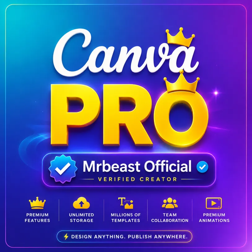 🏆 Canva Pro Premium | 1–6 месяцев | Официальное приглашение | Мгновенная активация |