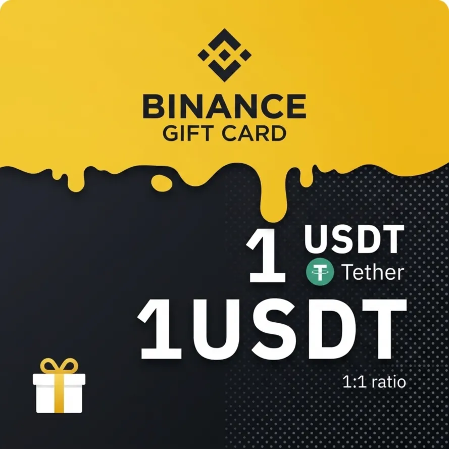 Binance подарочная карта 1 USDT (автовыдача)