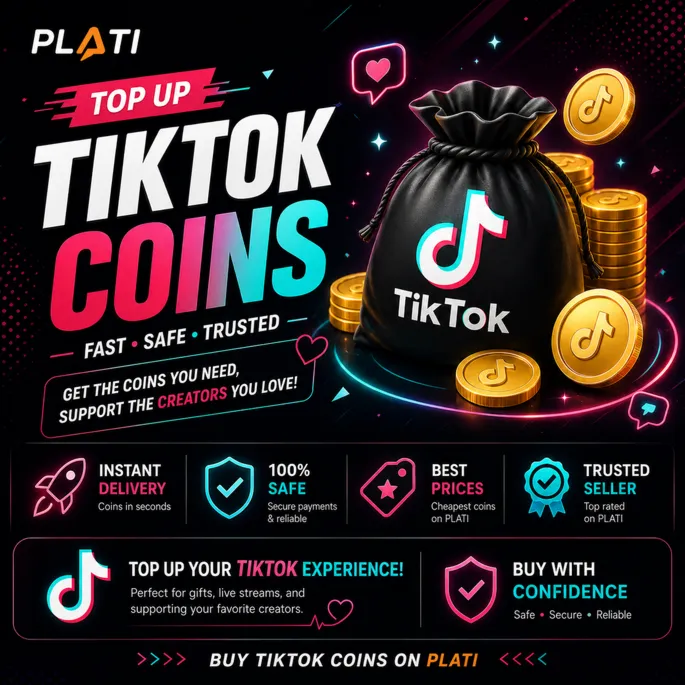 TikTok Coins Recharge – Secure Login via QR Code | Fast
