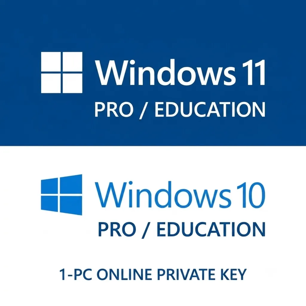 Windows 10 / 11 Pro — Личный Онлайн-Ключ для 1 ПК