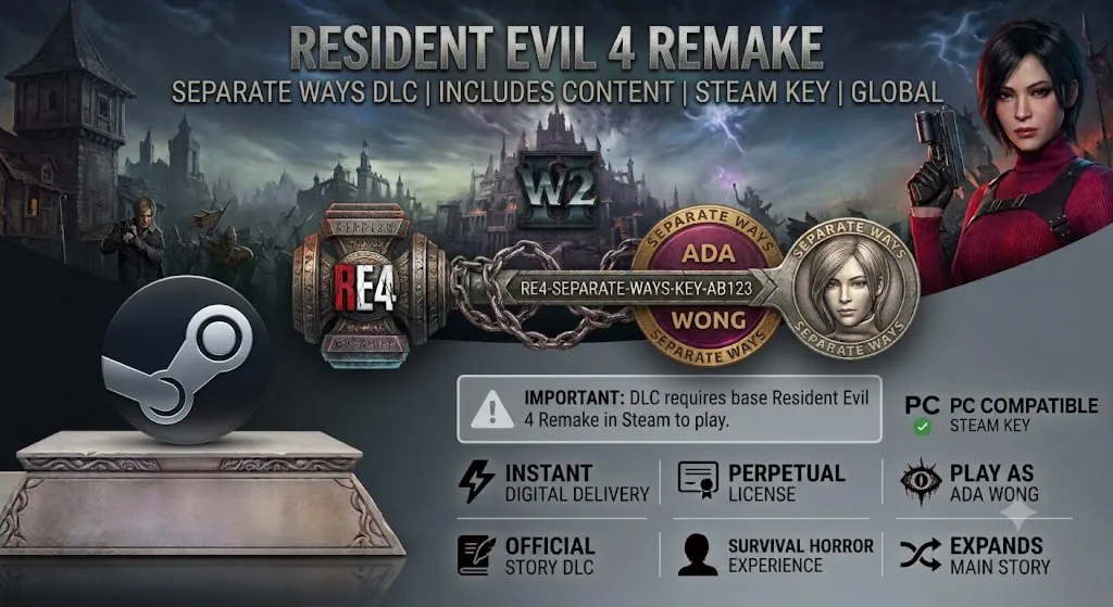 Resident Evil 4 Remake – Separate Ways (DLC) (PC) – Steam ключ – GLOBAL