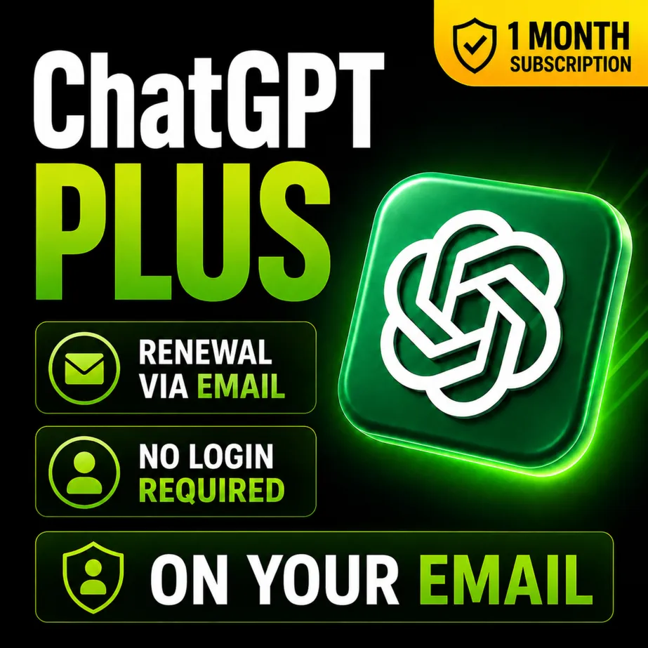 ChatGPT Plus на 1 месяц | Продление по электронной почте | Вход не требуется - irongamers.ru