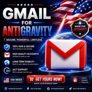 Аккаунт Gmail в США | Antigravity | 2024-2025