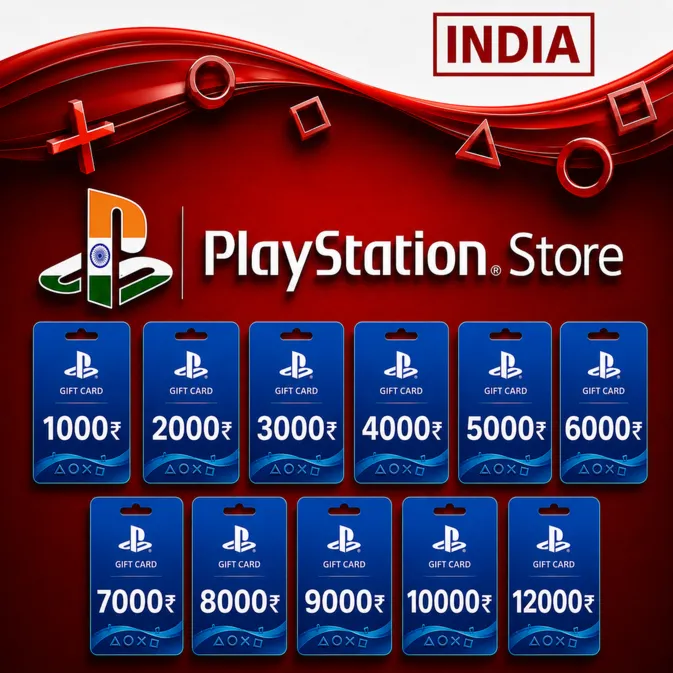 1000-12000 INR - PlayStation PSN - Индия