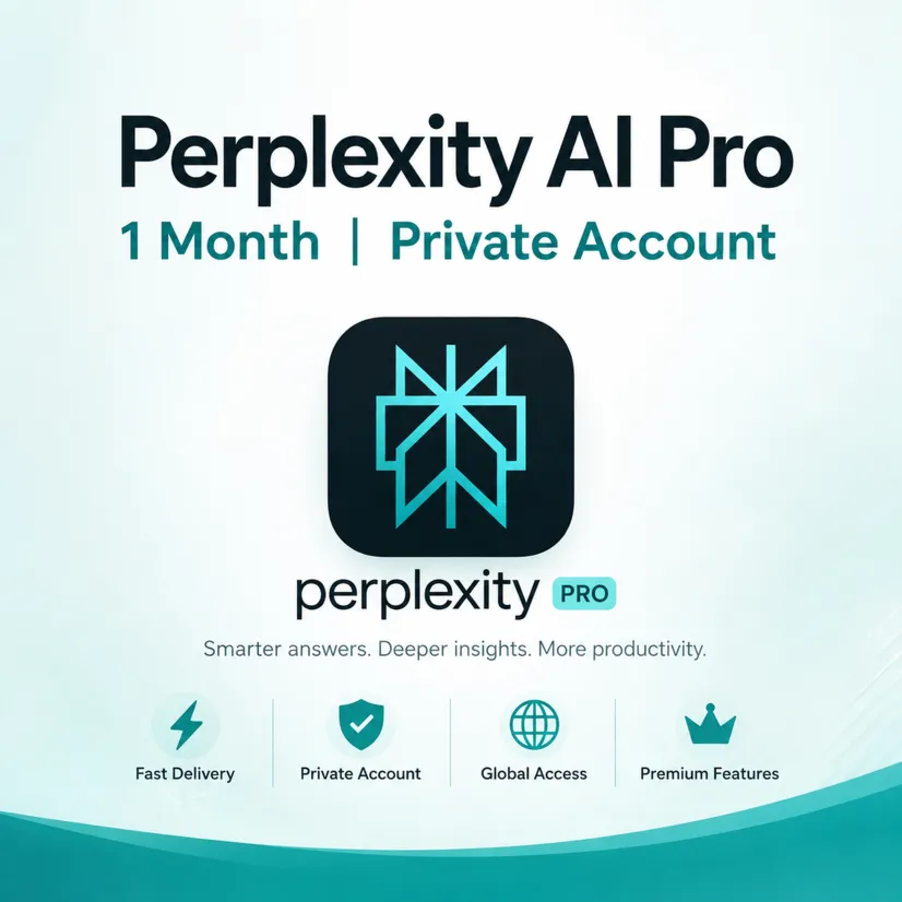 Perplexity AI Pro – 1 месяц | Личный аккаунт