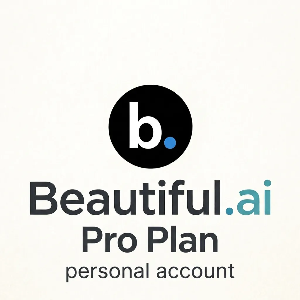 Beautiful.AI (неограниченное количество презентаций) | Тариф Pro | Личный аккаунт