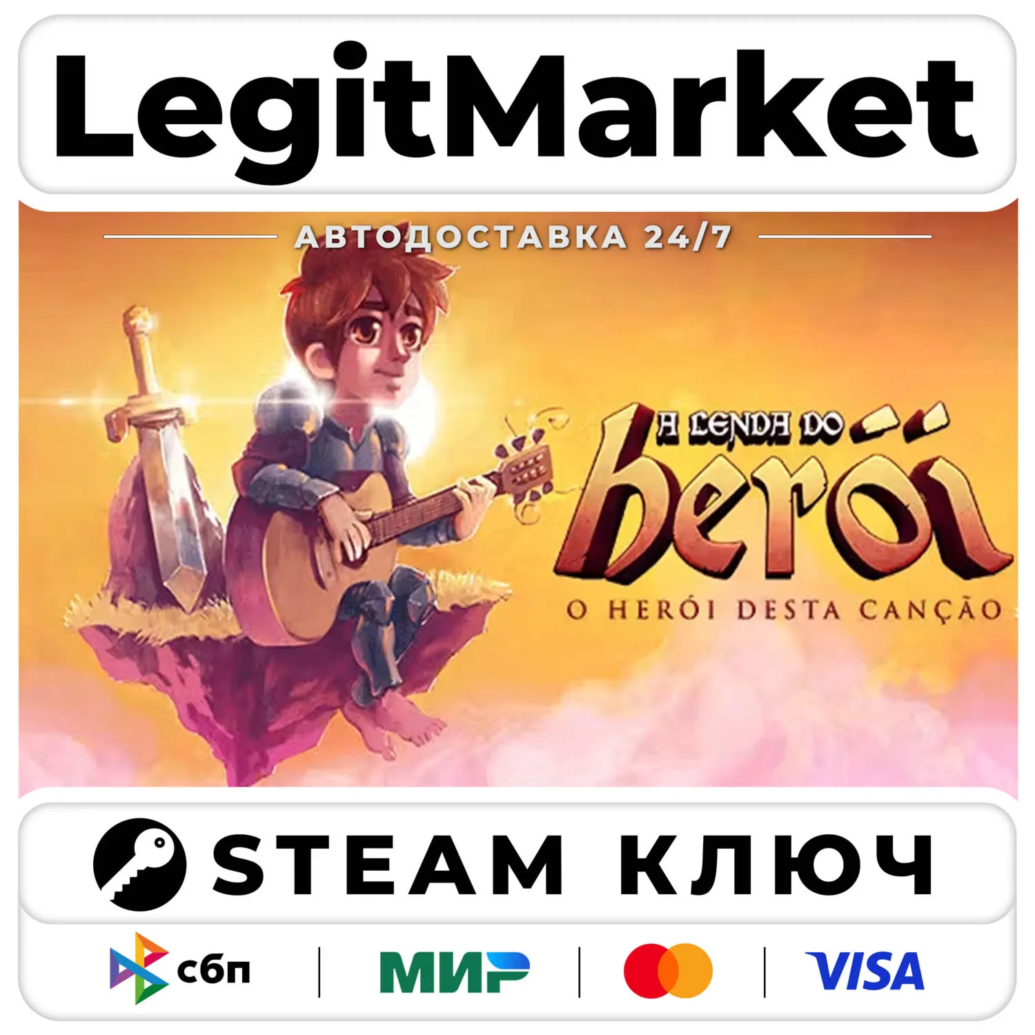 Songs for a Hero - A Lenda do Herói | Steam Ключ | ВЕСЬ МИР - irongamers.ru