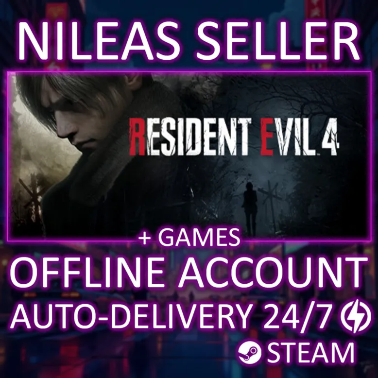 Resident Evil 4 (2023), 2 Remake Deluxe, 3 Remake, 7 Gold, Village Gold + игры Steam