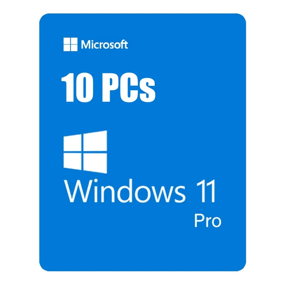 Windows 10 / 11 Professional (на 10 ПК) — ключ MAK Volume (глобальный)