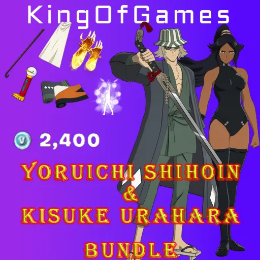 Yoruichi Shihoin & Kisuke Urahara Fortnite Bundle