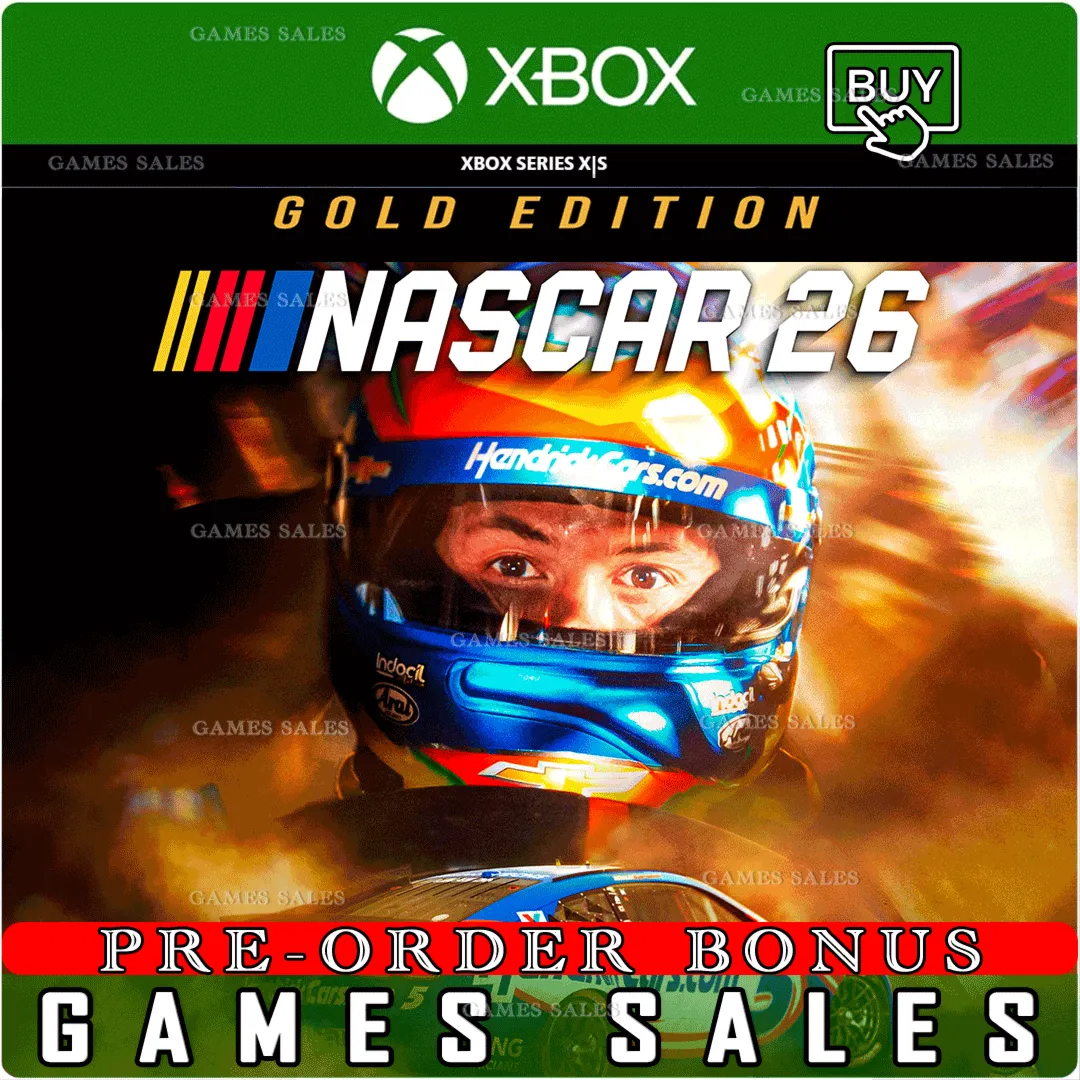 ✅ ❤ ️NASCAR 26 GOLD EDITION❤ ️XBOX SERIES X|S❤ ️ПРЕДЗАКАЗ С БОНУСАМИ✅ 