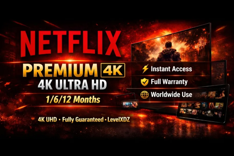 Netflix Premium 4K Ultra HD – (1/6/12 месяцев) + Мгновенная выдача и Полная гарантия