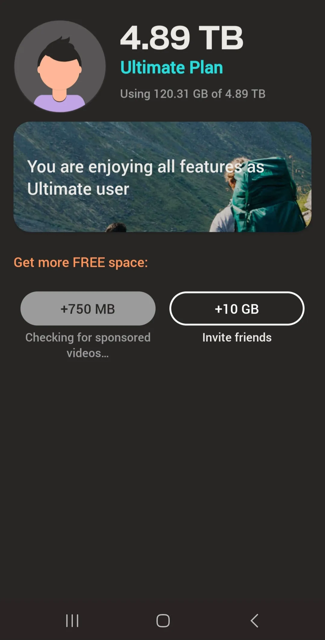 Degoo Cloud storage account 5 TB two-year subscription with private mail - irongamers.ru
