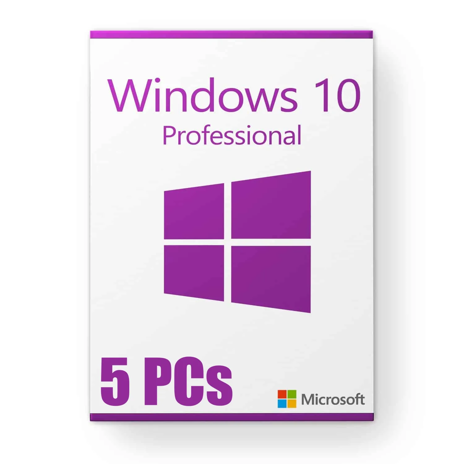 Windows 10 Professional (на 5 ПК) — ключ MAK Volume (глобальный)