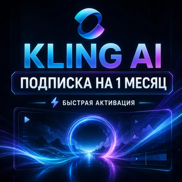 Kling AI | Standard / Pro / Premier / Ultra | 1 месяц | На ваш аккаунт