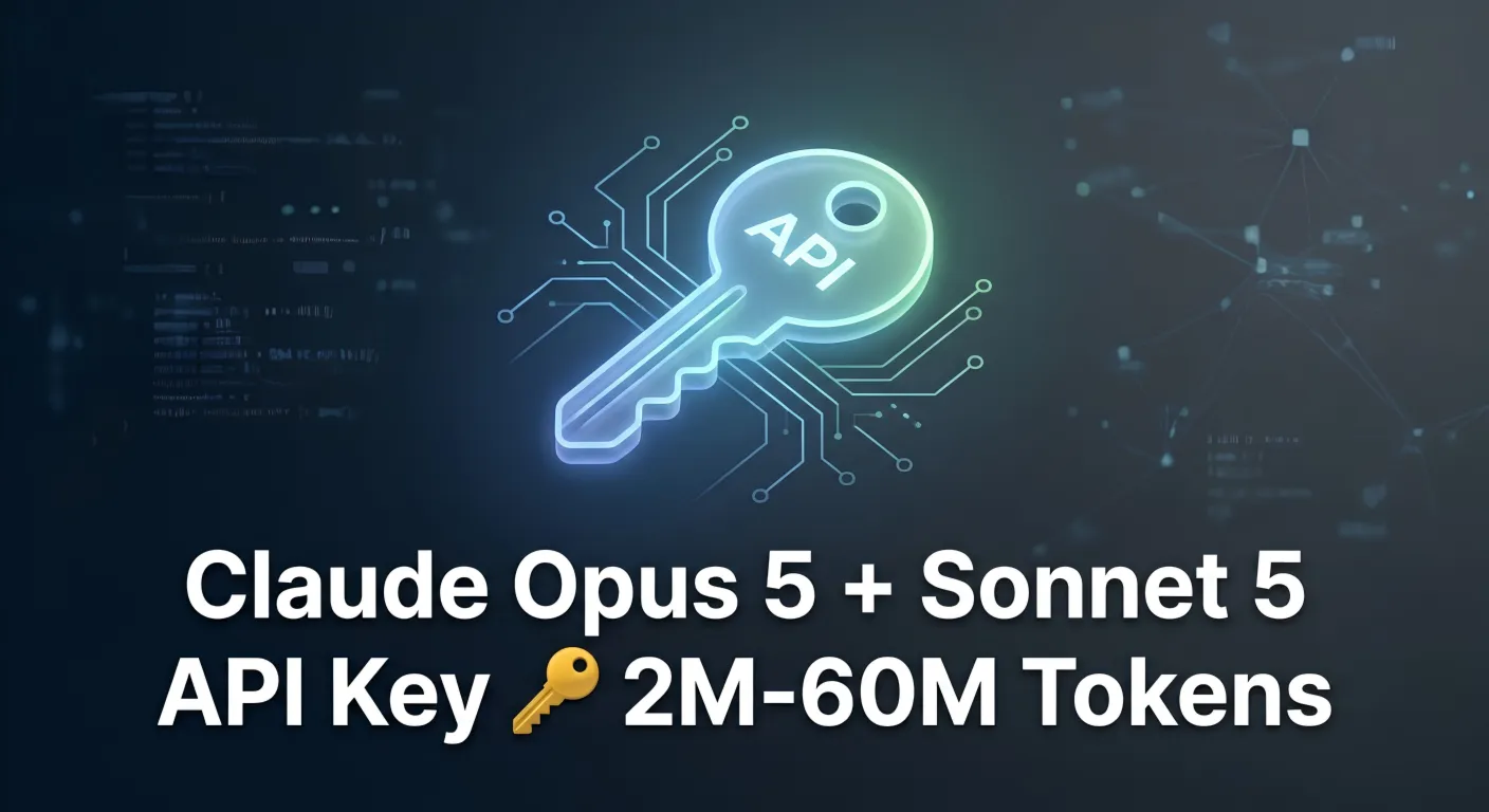Claude Opus 5 + Sonnet 5 API Ключ 🔑 2M-60M Токенов