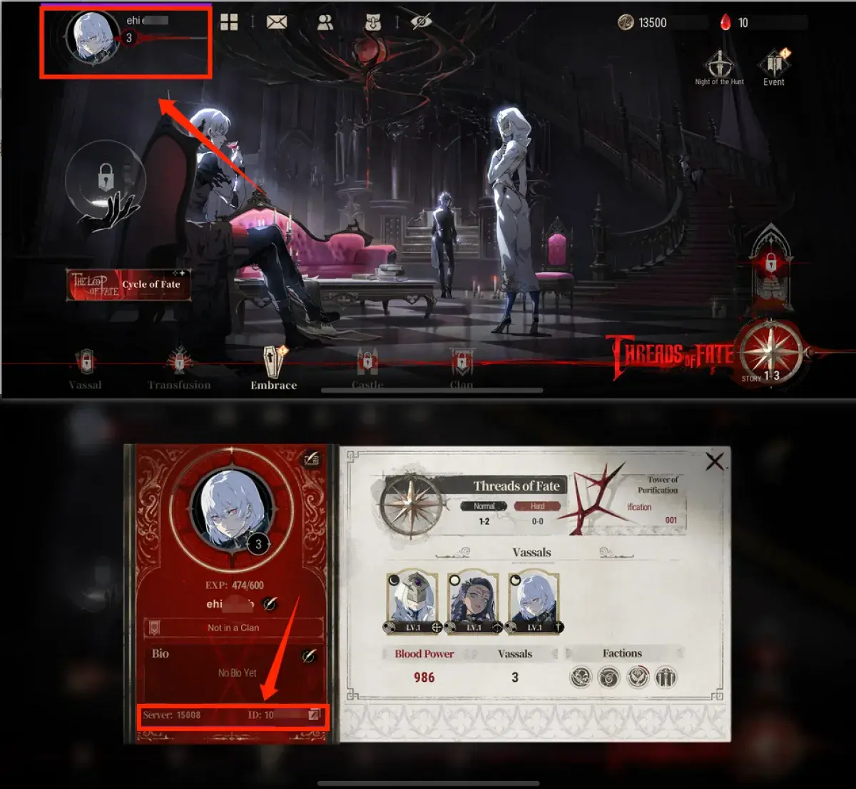 Silver and Blood Moonflow - (ПО ID)