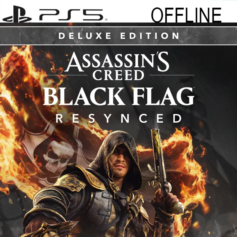🚀 🔥 AC BLACK FLAG RESYNCED -Аренда от 7 дней-🔥 -ОФЛАЙН PS5 - ОБЩИЙ П2