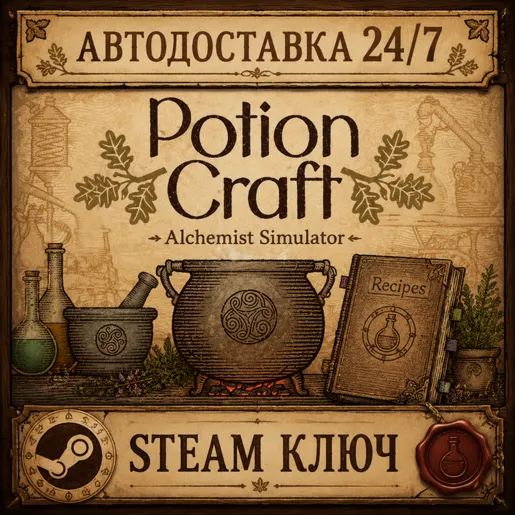 Potion Craft: Alchemist Simulator - steam ключ RU+CIS💳 