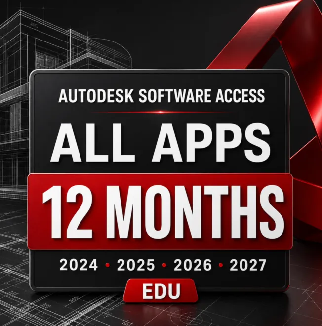 🏗 ️ AUTODESK COMPLETE ALL APPS |SOFTWARE ACCESS – 12 MONTHS