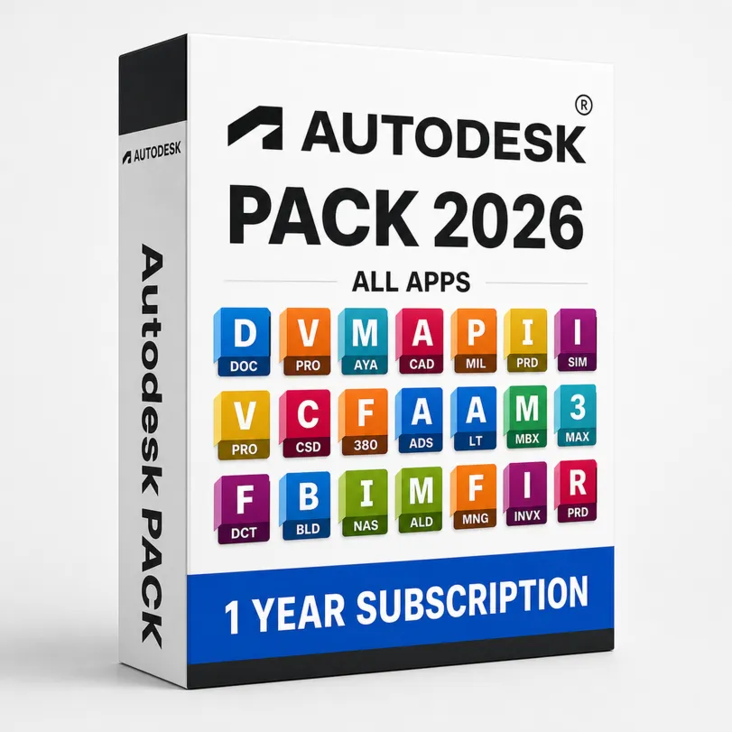 🏗 ️ AUTODESK COMPLETE ALL APPS |SOFTWARE ACCESS – 12 MONTHS