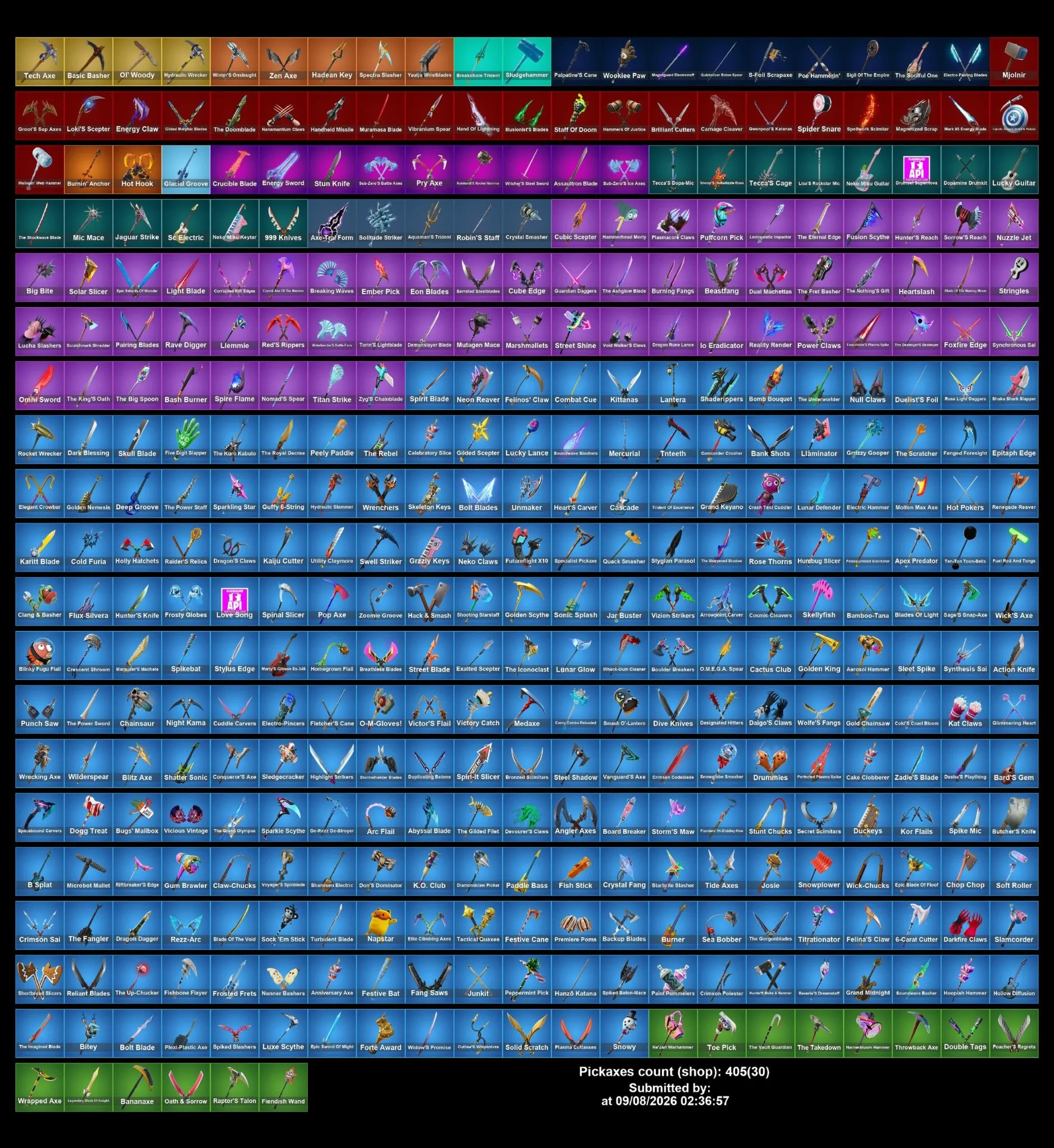 Мгновенный доступ • FN (все платформы) • 358 skins • 4300 VB • Полный доступ