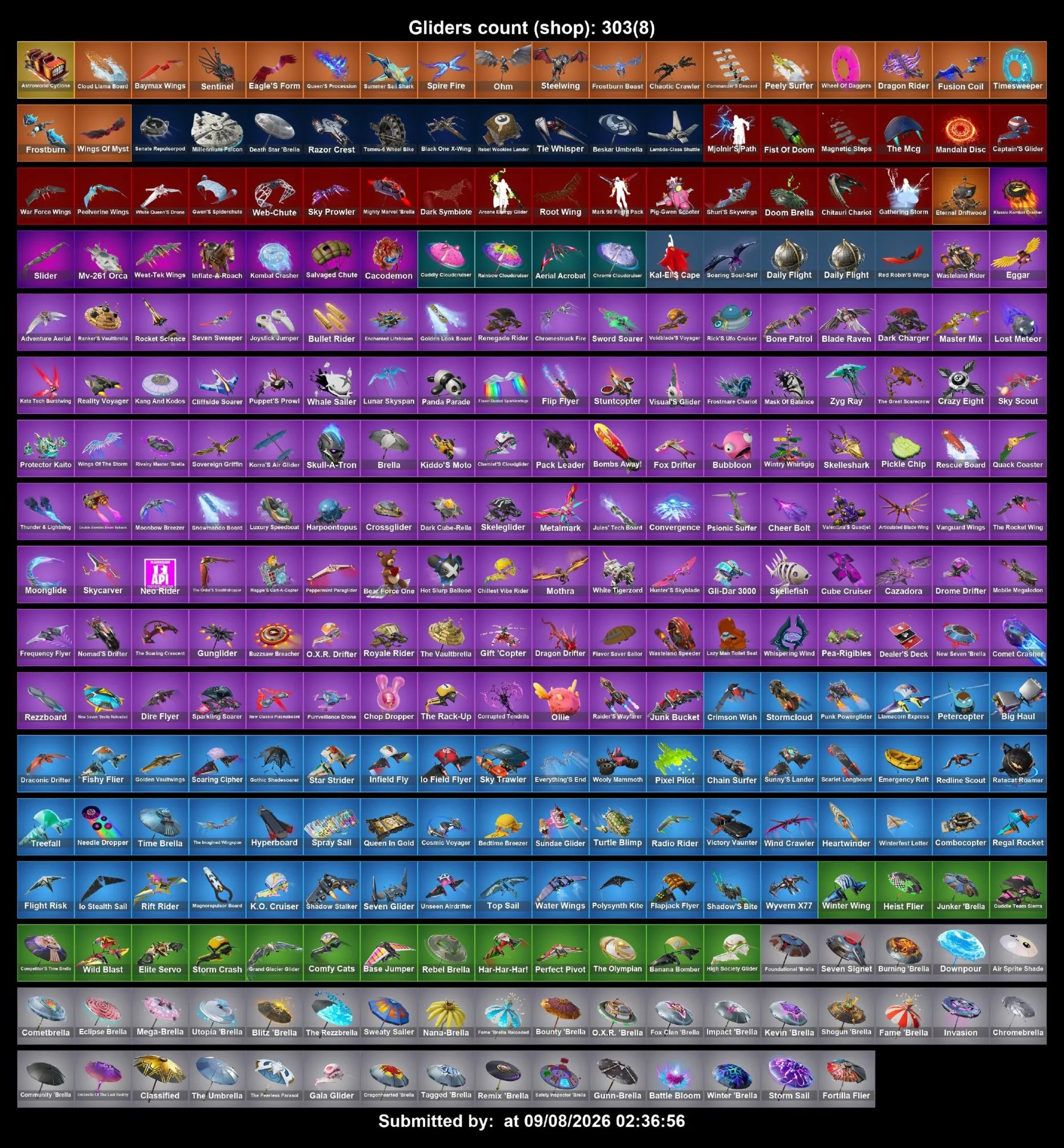 Мгновенный доступ • FN (все платформы) • 358 skins • 4300 VB • Полный доступ