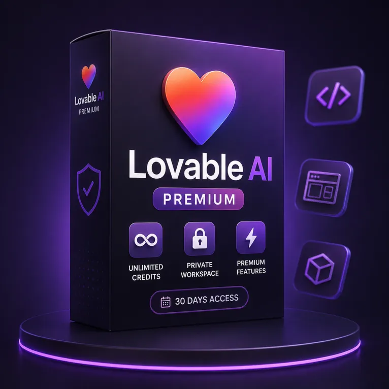 🚀 Lovable AI Premium — 30 Days | Private Workspace