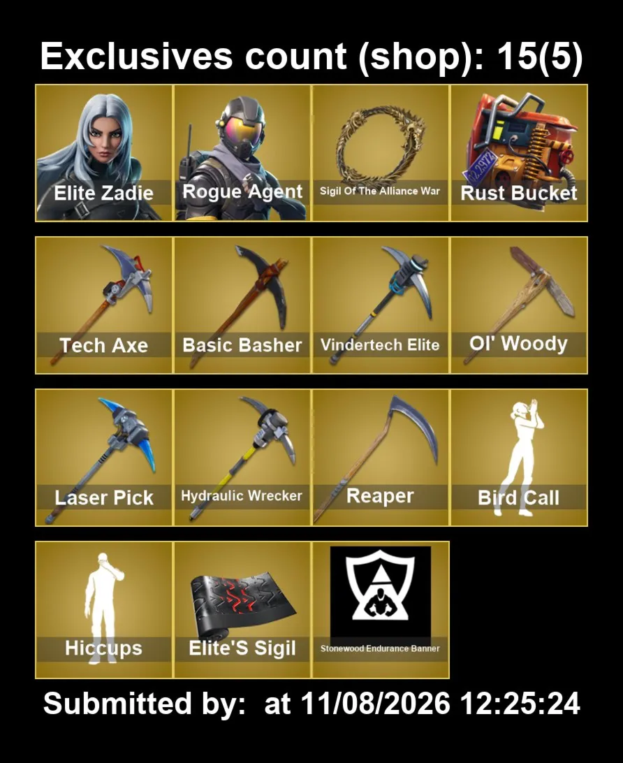 Мгновенный доступ • FN (все платформы) • 248 skins • Elite Zadie • Полный доступ