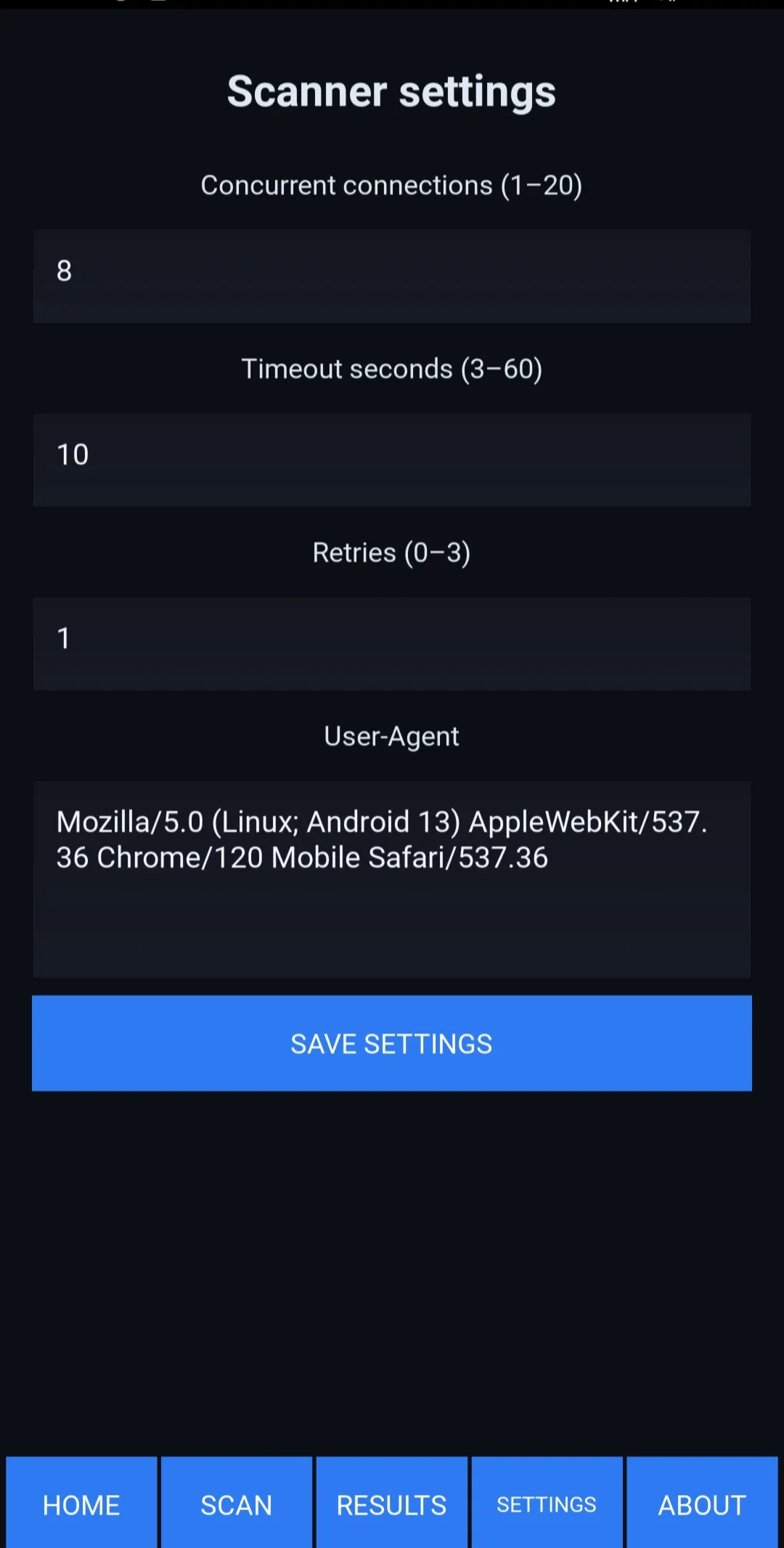 Website Inspector Mobile для Android — сканер сайтов, определение CMS, сервера, CDN,