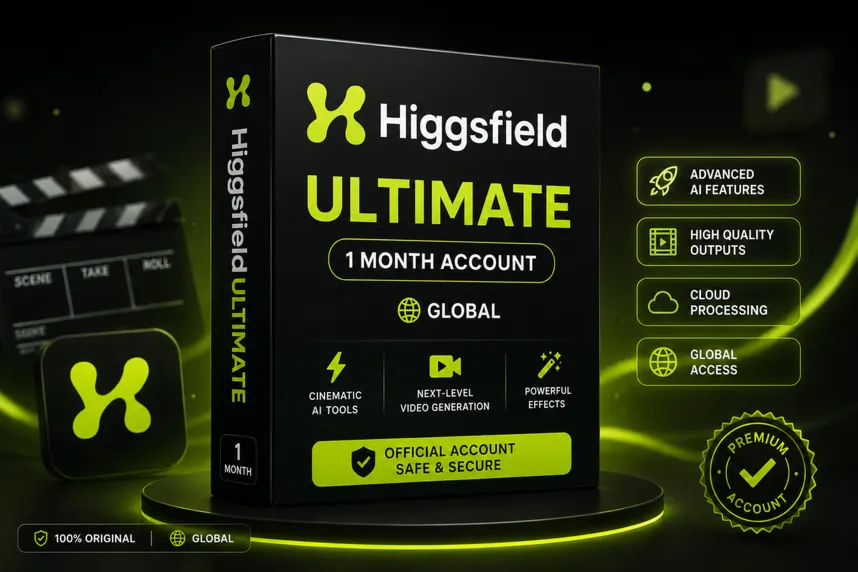 Higgsfield Ultimate 1 Month Account (Global)