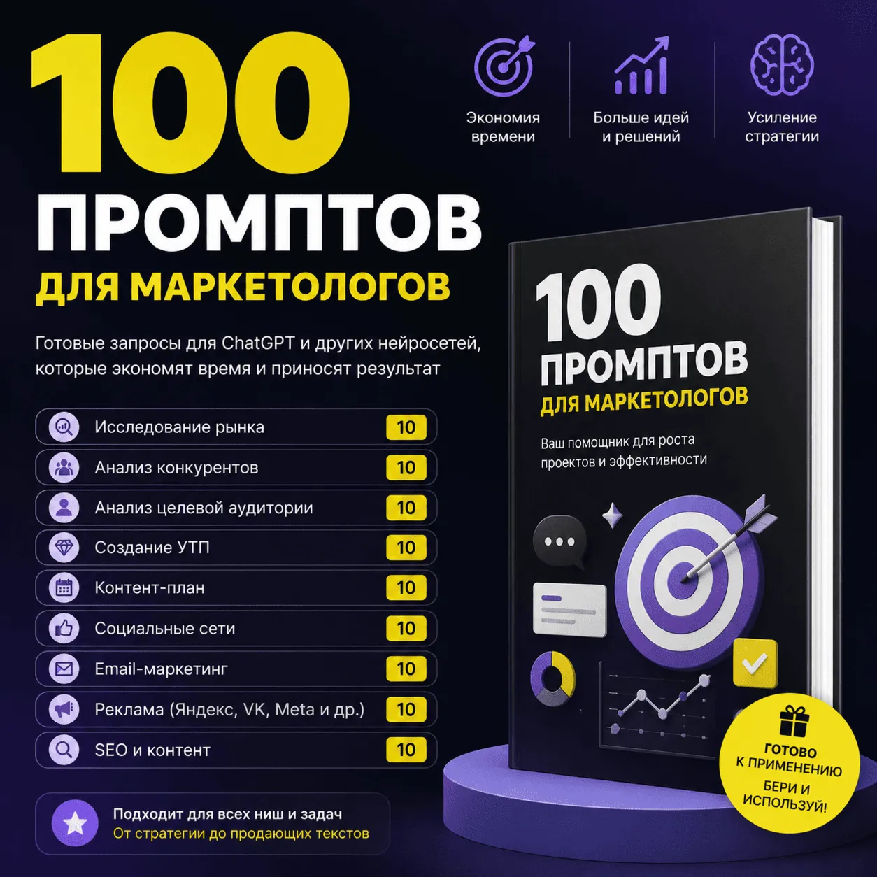 500 промптов ChatGPT для бизнеса — AI Business Owner Pro 2026