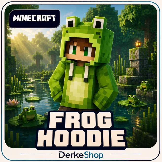 Майнкрафт Frog Hoodie | Твич Дропс | Region Free Key | Java/Bedrock