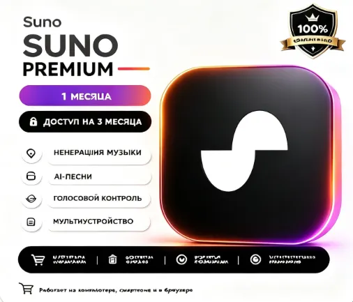 Suno ai free/pro/premier  Личные счета