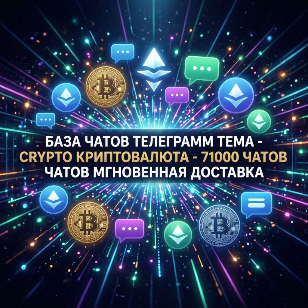 База чатов телеграмм , тема- CRYPTO, КРИПТОВАЛЮТА - 71000 ЧАТОВ