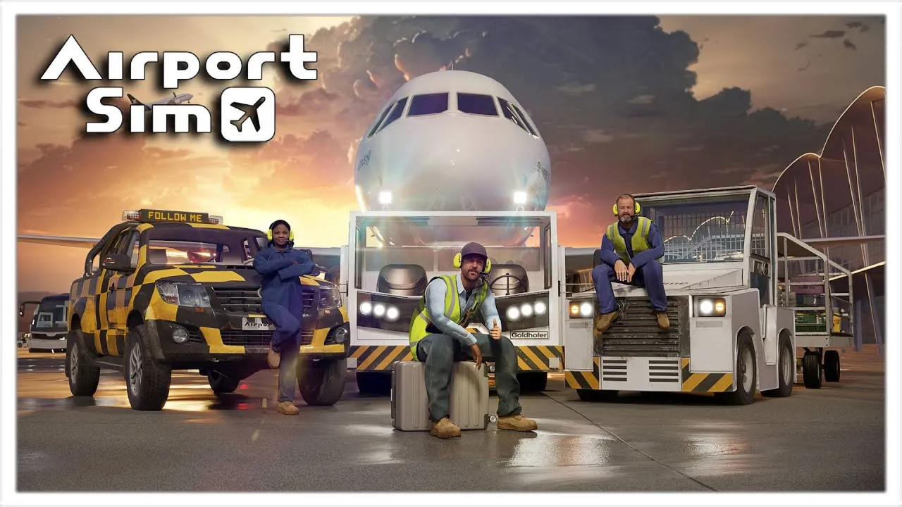 ⭐️ AirportSim + 1 Game [Steam/Global]