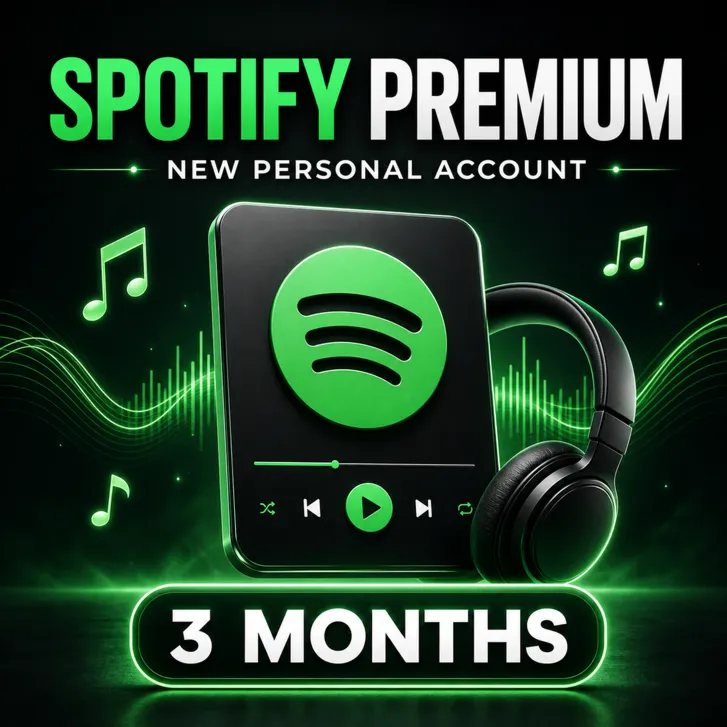 🎵 Spotify Premium – New Personal Account | 3-Month Subscription | Fast Delivery