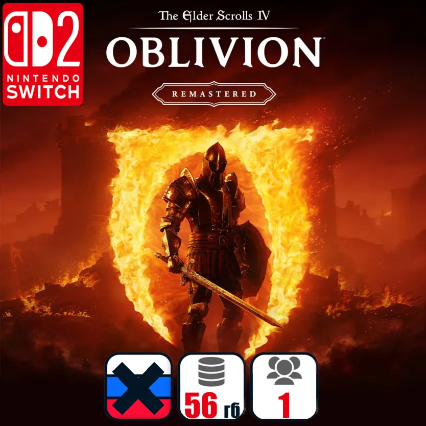 The Elder Scrolls IV: Oblivion Remastered | Nintendo Switch 2 - irongamers.ru