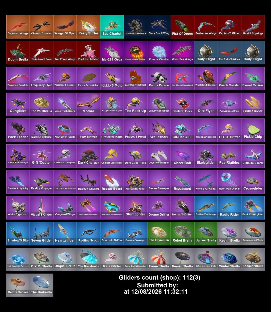 Мгновенный доступ • FN (все платформы) • 97 skins • 600 VB • Полный доступ