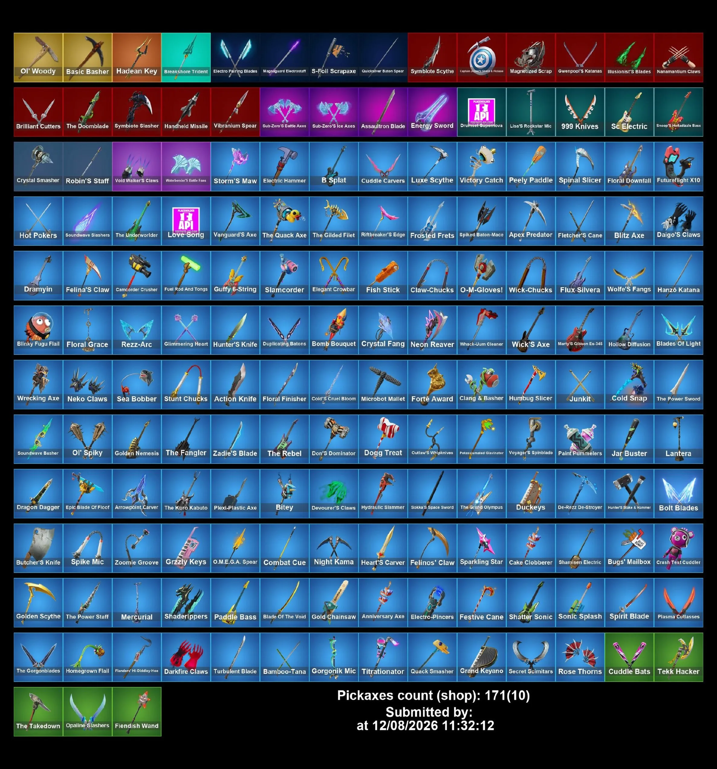 Мгновенный доступ • FN (все платформы) • 97 skins • 600 VB • Полный доступ