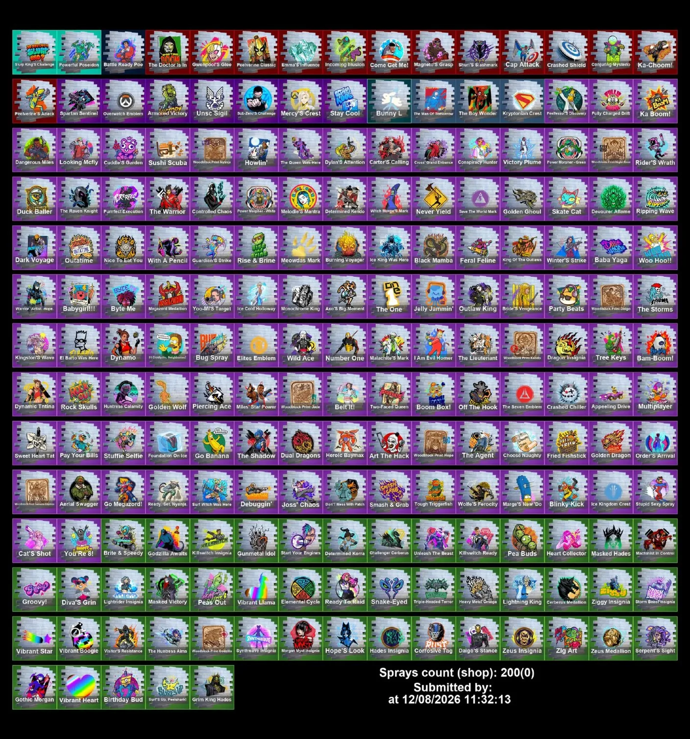 Мгновенный доступ • FN (все платформы) • 97 skins • 600 VB • Полный доступ