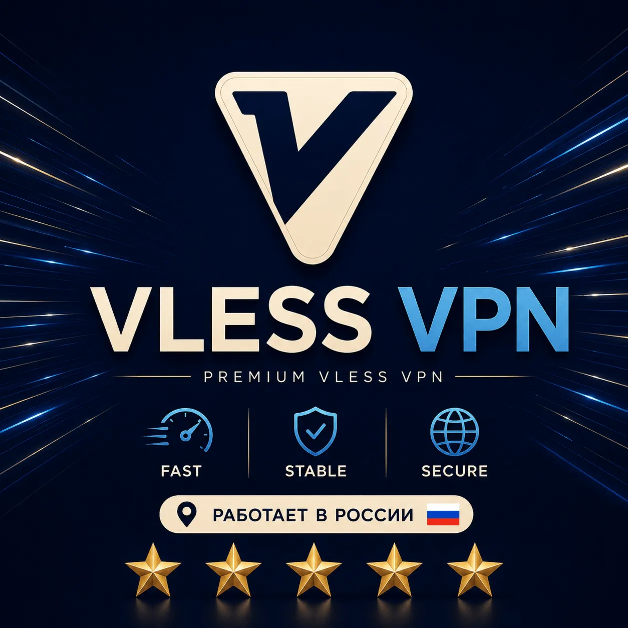 5 Года  VLESS | Безлимит | Xray | Hiddify | Happ | V2RayTun | Meowix