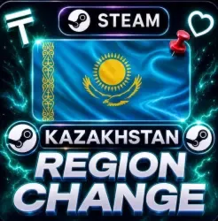 Смена региона Steam на КАЗАХСТАН  БЕЗ ПАРОЛЯ  Вход по QR