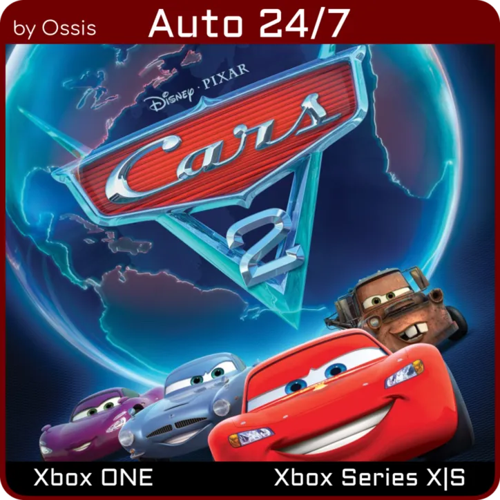 24/7 XBOX Cars 2 The Video Game