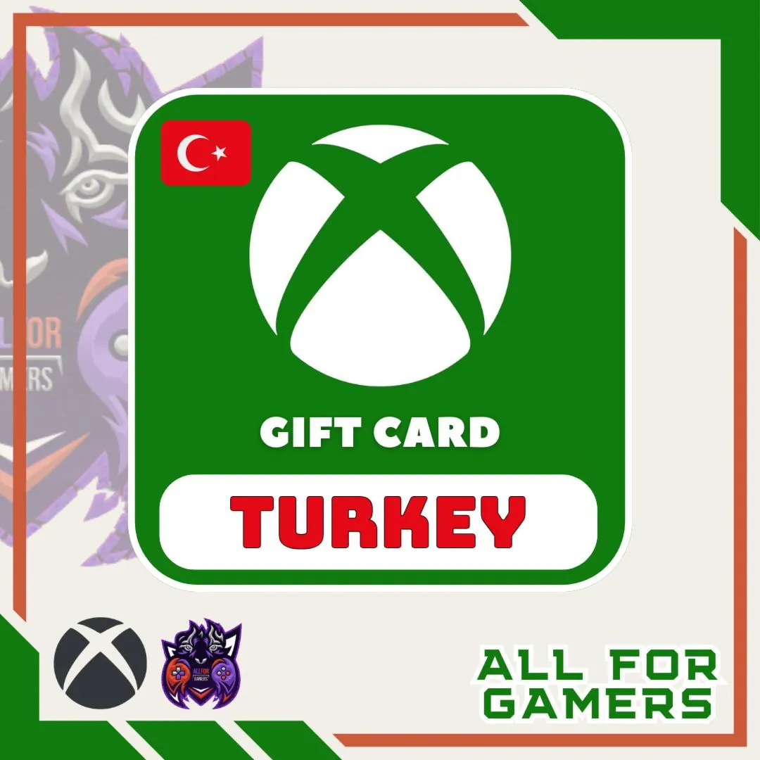 ❎ Подарочная карта Xbox Live 25-3000 TRY (Турция) + ПОДАРОК